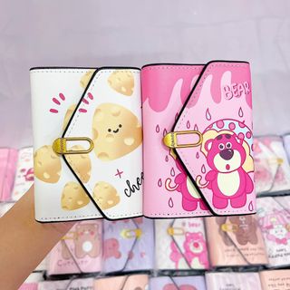 Ví ngắn mẫu gấp cúc