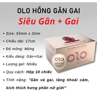Bao cao su siêu mỏng OIO 001 nhiều gel bôi trơn, kéo dài thời gian, chống xuất tinh sớm cảm giác chân thật