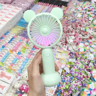 Quạt sạc 2 chế độ có đèn loại lớn 2165