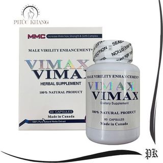 Vimax 60 Viên Uy Tín Trên Toàn Thế Giới - Thực Phẩm Bổ Sung Tăng Cường Sinh Lý, Tăng Kích Thước Dương Vật Cho Nam