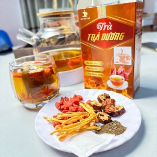 SỈ LẴNG TẾT TRÀ TOẢ DƯƠNG+NẤM ĐÔNG TRÙNG HẠ THẢO SẤY THĂNG HOA+KỶ TỬ NINH HẠ+TÁO ĐỎ TÂN CƯƠNG (FULL SET NHƯ HÌNH)