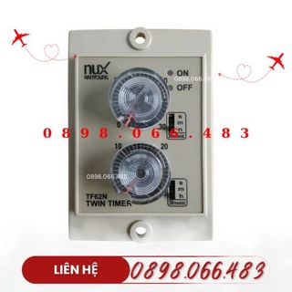 Hanyoung Twin Timer TF62NP-60D : Bộ định thời đôi analog 24-240V AC/DC
 hàng mới hàng đẹp giá tốt