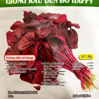 Hạt giống rau Dền Đỏ Happy (20 GRAM/BAO)