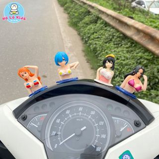 Mô hình nhân vật Anime lắc ngực Kanako gắn xe máy, ô tô Hồ Lô Kids giá sỉ