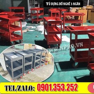 Tủ đựng đồ nghề sửa chữa 3 ngăn