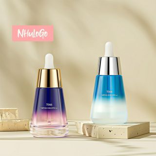 PET Vỏ Chai Lọ Serum Thủy Tinh Ống Bóp chữ A Hiện Đại 2024, From sang trọng, bắt mắt 50ml