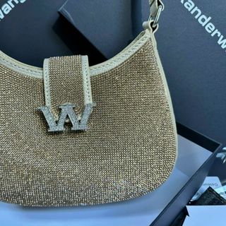 Túi Xách ALEXx KHOÁ W ĐÁ sz22 Fullbox, bọc seal, Hàng super. Có logo mã cod