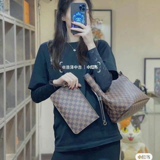 SÉT Túi Xách LVv NEVERFULL  sz45 ,Fullbox, bọc seal.  Hàng super, có logo mã cod