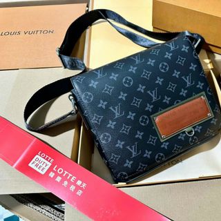 Túi xách LVv MESSENGER sz25 - hàng đẹp 2Box, Fullbox nam châm + cotton, bọc seal,Hàng super. Có logo mã cod