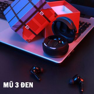 Tai Nghe Gaming Bluetooth MU 3 Hình Nón PUBG V5.3- Âm Thanh Sắc Nét - Độ Trễ Cực Thấp