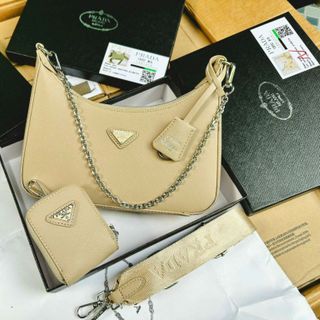 Túi Xách SÉT PRADAa size 27 - Nobox, bọc seal. Hàng super, có logo mã cod