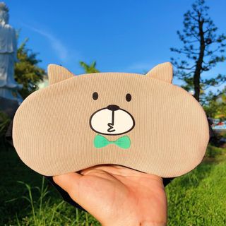 Bịt mắt ngủ tai thú có gel