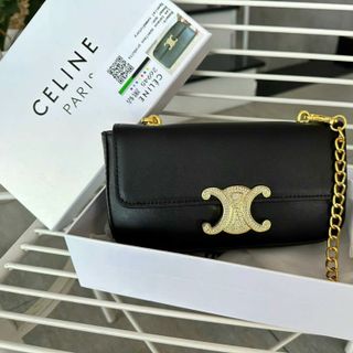 Túi Xách Nữ CELINE sz22 Fullbox , có logo mã cod, Khoá được đính kim cương, Hàng super