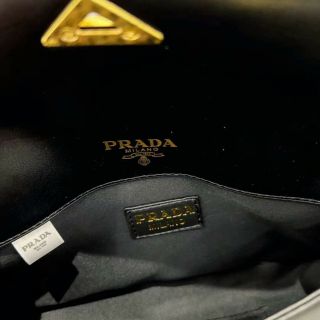 Túi Xách PRADAa BRUSHED sz28 - Fullbox, bọc seal, Hàng super. Có logo mã cod