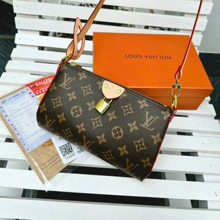 Túi Xách LV POCHETTE KẸP NÁCH sz22 - Fullbox, Có logo mã cod, bọc seal, Hàng super