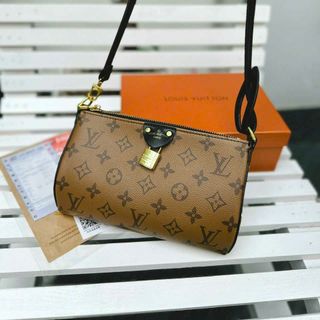 Túi Xách LV POCHETTE KẸP NÁCH sz22 - Fullbox, Có logo mã cod, bọc seal, Hàng super