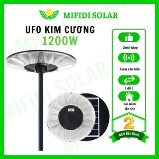 Đèn UFO 1200W Kim Cương sáng trắng Chính Hãng Mifidi Solar, Giá sỉ cực tốt dành cho Quý Đại Lý của Mifidi Sỉ/Đại Lý chỉ từ 5 Bộ giá sỉ