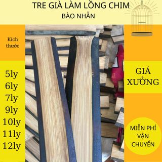 TRE GIÀ LÀM LỒNG CHIM hút mật dày 30 đến 36 cm