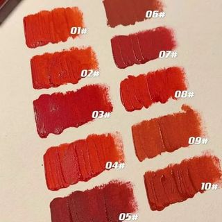 Set Son 10 Cây ErshiQi velvet Son 10 Cây Màu Đẹp Son Lì siêu Bền Màu