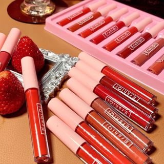 Set Son 10 Cây ErshiQi velvet Son 10 Cây Màu Đẹp Son Lì siêu Bền Màu