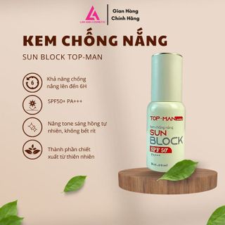 KEM CHỐNG NẮNG SINH HỌC SUN BLOCK 4OML SPF50+ PA+++ THẤM NHANH KHÔNG BẾT RÍT, NÂNG TONE NHẸ MỸ PHẨM LAN ANH - LUV CENTER