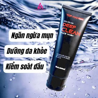 SỮA RỬA MẶT DEEP CLEAN 100ML CHIẾT XUẤT CÂY PHỈ, NGĂN MỤN, CÂN BẰNG PH, DƯỠNG ẨM DA - LUV CENTER