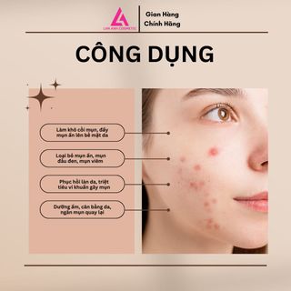 SERUM TRỊ MỤN TỪ THIÊN NHIÊN KHÔNG BONG TRÓC ZINC+ 40ML - LUV CENTER