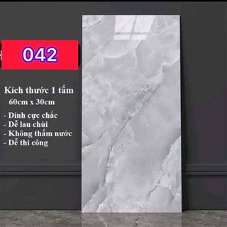 Miếng dán tường giả đá PVC