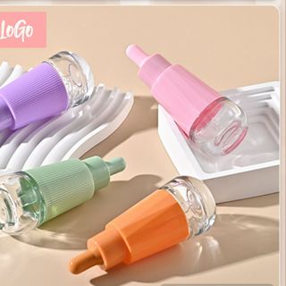 PET Vỏ Chai Lọ Thủy Tinh bọc nhựa nửa thân ống Bóp Độc Đáo Tạo sự chú 30ml . ( VỎ CHAI LỌ IN LOGO THEO YÊU CẦU ) Hàng, Giá tận xưởng.