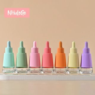 PET Vỏ Chai Lọ Thủy Tinh bọc nhựa nửa thân ống Bóp Độc Đáo Tạo sự chú 30ml . ( VỎ CHAI LỌ IN LOGO THEO YÊU CẦU ) Hàng, Giá tận xưởng.
