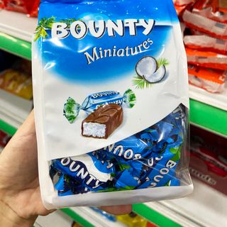 Kẹo socola dừa Bounty Miniatures nhập Đức gói 220gr giá sỉ