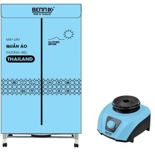 Tủ sấy quần áo Bennix BN-113TS ( Model 2023 ), hàng Thái Lan cao cấp