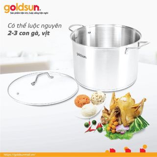 Nồi Luộc Gà inox Goldsun GPO2110-30S