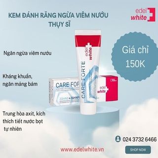 Kem đánh răng viêm nướu lợi Care Forte, 75ml, Thụy Sĩ