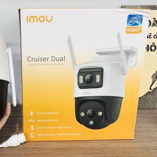 Camera Wifi IMOU Cruiser Dual 10MP IPC-S7XP-10M0WED Xoay 360 Ngoài Trời