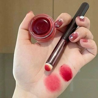 Cọ môi đầu tròn đa năng, cọ tán son môi kiêm che khuyết điểm
