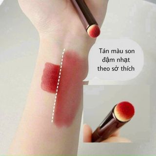 Cọ môi đầu tròn đa năng, cọ tán son môi kiêm che khuyết điểm
