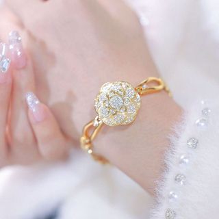 Đồng hồ nữ bông nắp bậc mới
