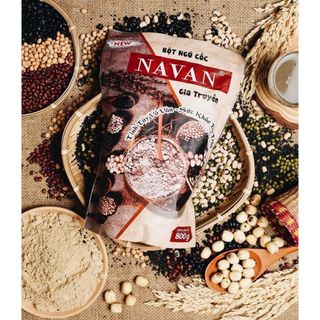 Ngũ cốc lợi sữa Navan giúp tăng cân, ngủ ngon giấc, tăng cường sức khỏe 800g