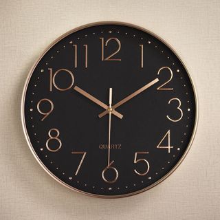 Đồng hồ treo tường trang trí nhà cửa REDEPCHAT68 - Bảo Hành 12 tháng - Đường kính 30cm