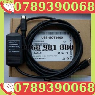 Cáp lập trình HMI USB-GOT1000: tương đương mã USB-FX232-CAB-1
