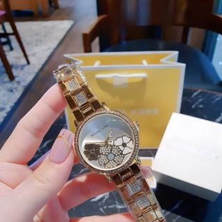 ĐỒNG HỒ XI NỮ THỜI TRANG M.K 3 HOA GIÁ MỚI