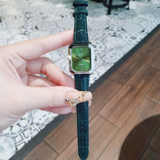 ĐỒNG HỒ THỜI TRANG RO.LEX DA NỮ CHỮ NHẬT MINI .