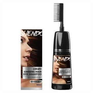 Dầu gội Shendo Ginseng Hair Dye Shampoo Brown Hair 250ml Chính Hãng