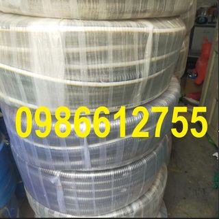 Ống nhựa mềm lõi thép hút chân không phi 13, phi 16, ph 20, phi 25...150