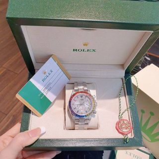 ĐỒNG HỒ CƠ CAO CẤP NAM RÔLE.X FULL ĐÁ XOÀN ĐẲNG CẤP
