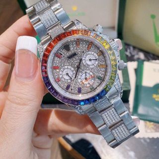 ĐỒNG HỒ CƠ CAO CẤP NAM RÔLE.X FULL ĐÁ XOÀN ĐẲNG CẤP