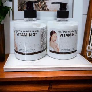Kem Tắm Truyền Trắng Vitamin 3+ 400ml giá sỉ