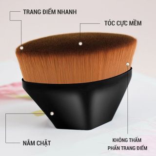 Cọ trang điểm tán kem nền dạng lỏng không để lại dấu vết ( hộp Meka)