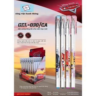 Bút gel GEL-030/MI/CA/MA/FR/PR hộp 20